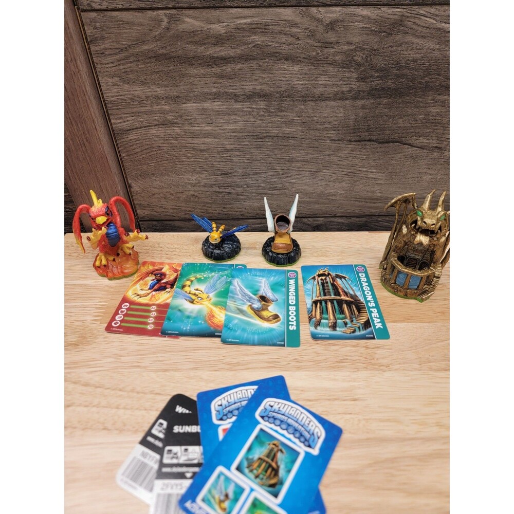 Skylanders Spyro's Adventure_DRAGON'S PEAK Adventure Pack__SUNBURN__BOOTS__SPARX